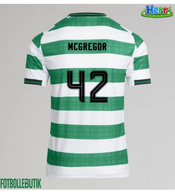 Celtic Callum McGregor #42 Hemmatröja 2025-26 Kortärmad